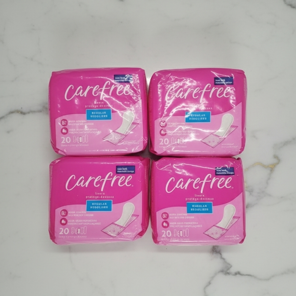 Carefree Panty Liners Pack - Pink